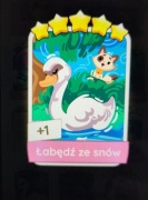 Monopoly go karta 5* Łabędź ze snów set 22