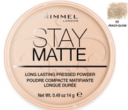 RIMMEL STAY MATTE PUDER MATUJĄCY PEACH GLOW 003