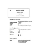 Instrukcja obsługi Liebherr  L 550  PL
