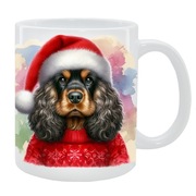 KUBEK Z PSEM Cocker spaniel amerykański - PREZENT, PERSONALIZOWANY, 24HWYS