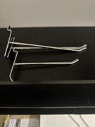 Hak slatwall małe i duże