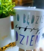 Kubek wykonany ręcznie metodą sublimacji