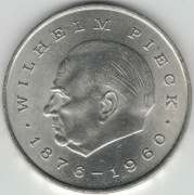 Niemcy NRD DDR 20 marek 1972 A - Wilhelm Pieck - 33 mm - nr 1