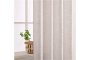 2 Pack Zasłony 140x215cm. Lniane 30%. Półprzezroczyste Na Przelotkach