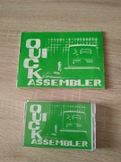 Atari xe xl Kaseta Quick Assembler QA i książeczka a to rzadkość