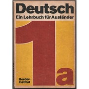 Deutsch Ein Lehrbuch Fur Auslander Teil 1a