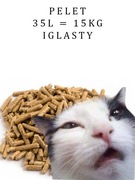 Pelet drzewny dla Kota 15kg 35l