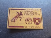 Ostrovia Ostrów Wlkp. żużel odznaka 1979 r.