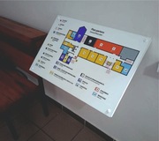 Ramka, stelaż do tablicy tyflograficznej, tablica tyflograficzna