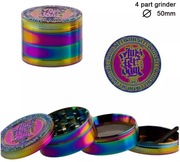 Młynek do suszu 4-częściowy kolor RAINBOW średnica 50 mm