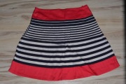 151^ comma letnia spódnica bawełna paski 38/40