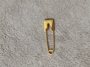 Ozdobna agrafka kolor złoty