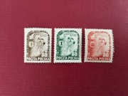 POLSKA Fi 661-663 ** Rocznik 1953