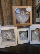 VITBIS Handmade Bombki szklane Zestaw 4szt. 