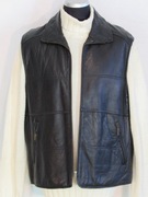 KAMIZELKA SKÓRZANA MĘSKA ORYGINAŁ LAMBERIAZZI R.56