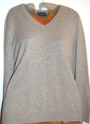 F. Callegari.  Beżowy kaszmirowy sweter  38/40