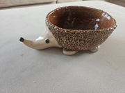 Miseczka ceramiczna jeż handmade 20 x 13 x 7 cm – unikatowa dekoracja