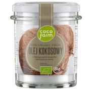 Olej kokosowy Organic Virgin 240g Coco Farm - Nierafinowany