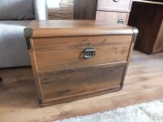 2szt.meble Black Red White INDIANA duża półka 120cm szafka 60cm Vintage BRW