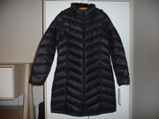 CALVIN KLEIN PŁASZCZ DAMSKI PUCHOWY Z KAPTUREM CZARNY ROZM. M NOWY