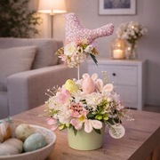 Stroik wielkanocny wiosenny 