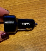 Ładowarka samochodowa 3x USB, quick charge, Aukey cc-t11