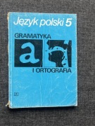 Język Polski 5 Gramatyka i Ortografia Jaworski 1995