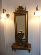 Lustro z konsolą eklektyk z konca XIX w.