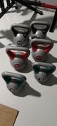 Zestaw kettlebelli bitumicznych Gorilla Sports