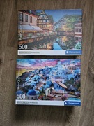 Puzzle 2 x 500 elementów Clementoni 