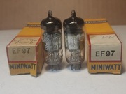 Lampy EF97 Philips Miniwatt NOS para