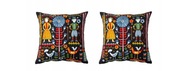 IKEA POSZEWKI poduszki X2 ZESTAW NOWE folk 
