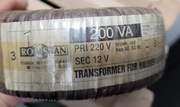 Transformator miedziany 230/12V 200Wat