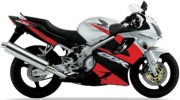 OKLEINA NAKLEJKI FOOQS   HONDA CBR 600F 2001-2006 silver red NH146