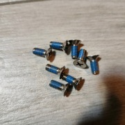 Śruby do wiązania snowboardowe 14 mm, 8szt , F2, Nidecker, Nito NOWE !  