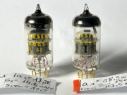 2 x E88CC TESLA "32" Gold Pin, Big O getter, NOS, pomierzone