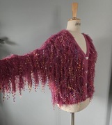 Vicbee Kardigan Sweterek Swetr Nitki Nowy Patrz Wymiary!