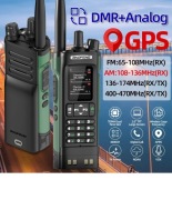 Baofeng DM32 DMR GPS APRS VHF UHF AIR BAND AM RADIO FM 8W 4000CH PMR