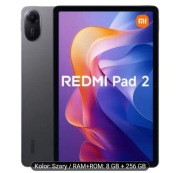 Tablet Xiaomi Redmi Pad 2 8/256 szary Nowy