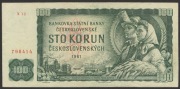Czechosłowacja 100 koron 1961 - X 12