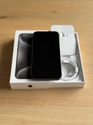 iPhone 15 Pro 256GB Black Titanium / Czarny Tytan + akcesoria