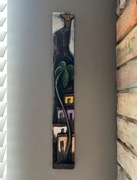 Drewniana płaskorzeźba rzeźba z Brazylii Rio de Janeiro 