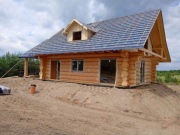 Dom z bali, dom z bala, całoroczny, letniskowy