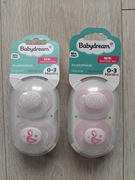 Babydream 0-3 m smoczki 4 sztuki anatomiczne uspokajające flamingi wyprawka
