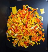 Lego Klocki Pomarańczowe, Żółte; Yellow, Light Yellow  