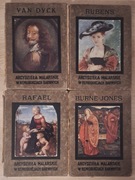 Arcydzieła Malarskie w reprodukcjach barwnych Rubens Rafael zestaw książek 