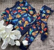 Dres komplet dla miłośników maszyn budowlanych George 5/6 lat 110/116 