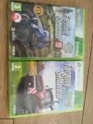 Dwie gry Farming Simulator Xbox 360.