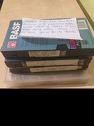 Kasety VHS Archiwalne Nagrania Piłka Nożna i nie tylko! 4 Kasety.