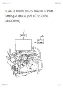Katalog części Claas Ergos 85, 95, 105